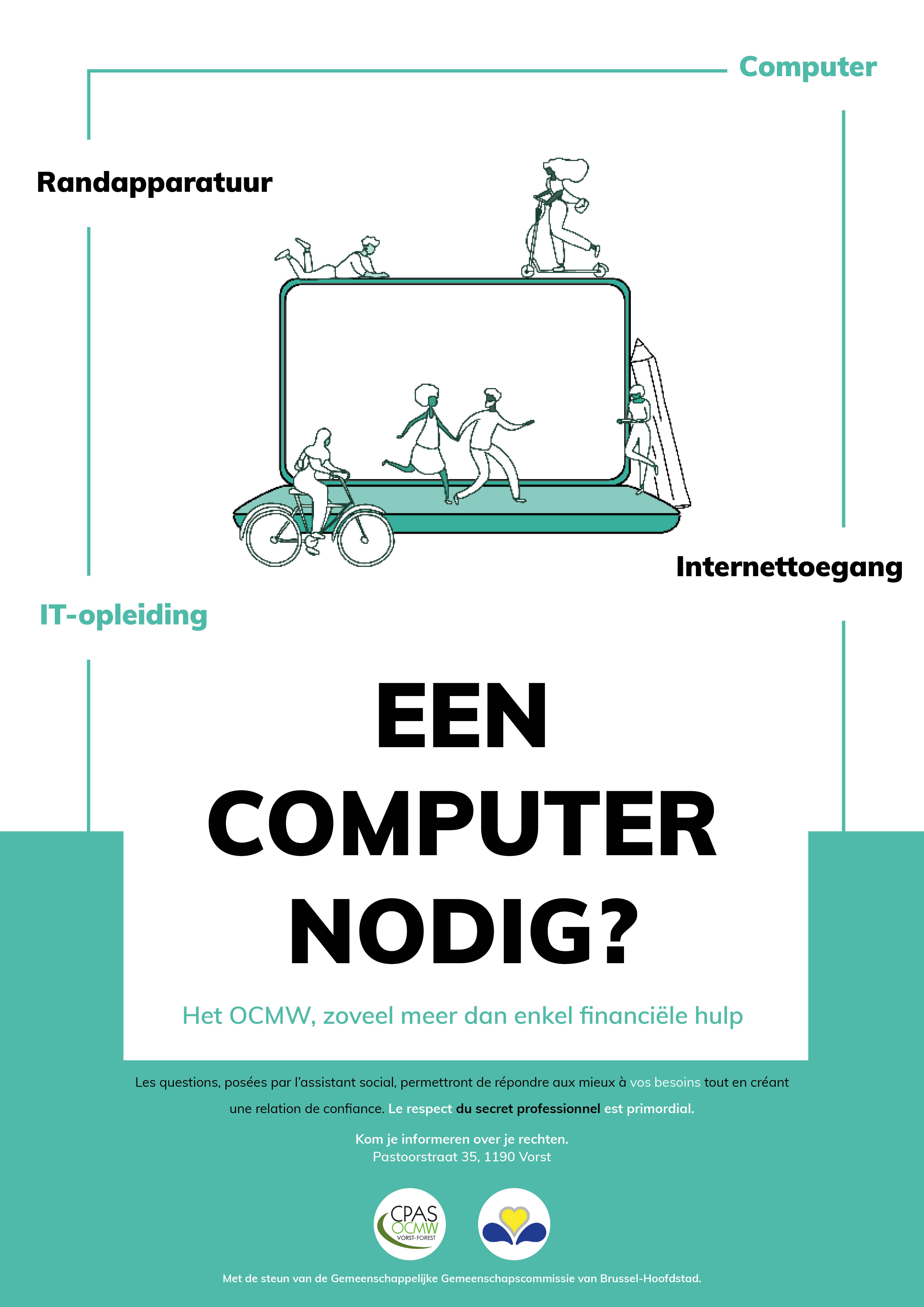 COMPUTER NODIG?